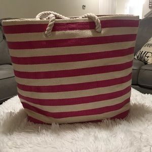 Pink Beach Tote